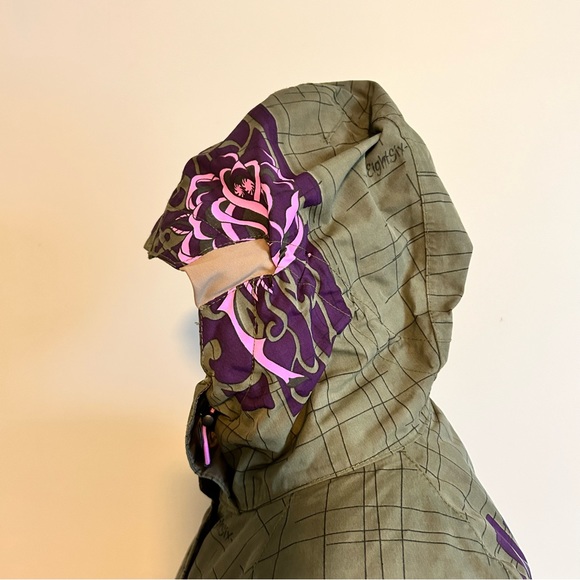 ACE 686 Ski Snowboarding Womens Jacket Ultra Warm infiDry Purple & Green… - Picture 2 of 13